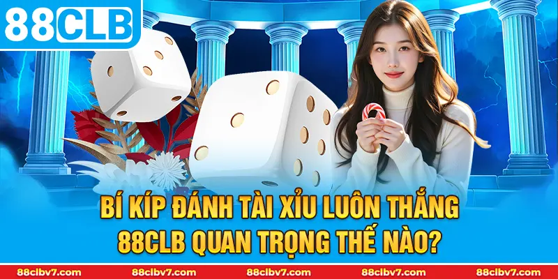 Bí kíp đánh tài xỉu luôn thắng 88CLB quan trọng thế nào?